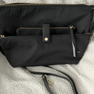 Radley LondonAlpha Road Nylon Medium Zip Multiway Black Shoulder Bag